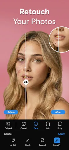 Скриншот 5 — Layers - AI Photo Editor