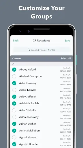 Скриншот 6 — Hit Em Up: Mass Text Bulk SMS
