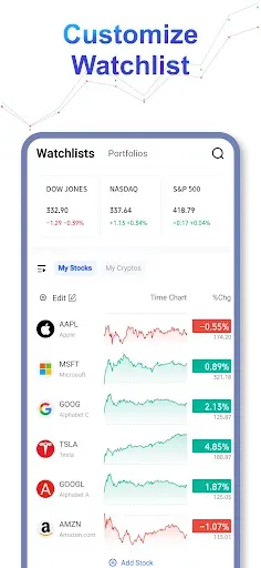 Скриншот 3 — Stock Screener - скринер акции