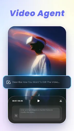 Скриншот 3 — VikPea：AI Video Enhancer&Maker