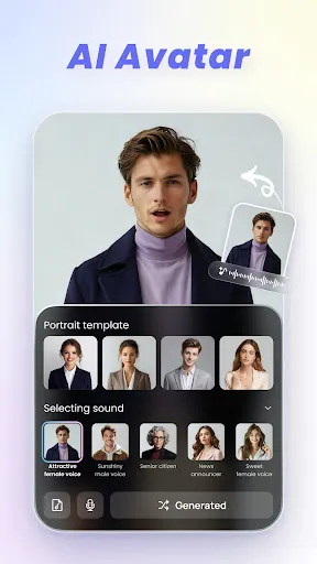 Скриншот 6 — VikPea：AI Video Enhancer&Maker