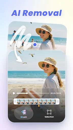 Скриншот 8 — VikPea：AI Video Enhancer&Maker