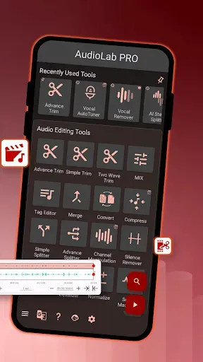 Скриншот 2 — AudioLab Audio Cutter & Editor