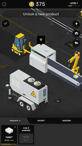Скриншот 1 — Idle Factory: Симулятор завода