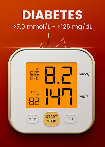 Скриншот 3 — Blood Sugar - Diabetic Checker