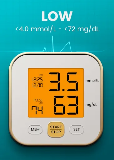 Скриншот 8 — Blood Sugar - Diabetic Checker
