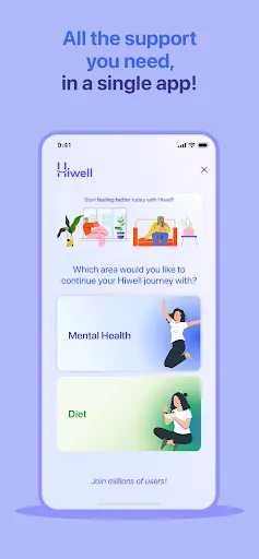 Скриншот 3 — Hiwell Therapy & Mental Health