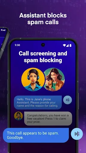 Скриншот 2 — Hiya AI Phone & Call Assistant