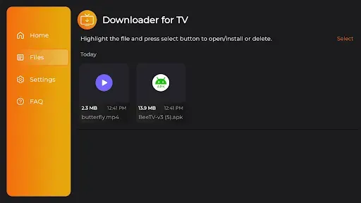 Скриншот 6 — Downloader for TV