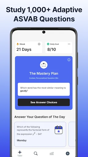 Скриншот 2 — ASVAB Mastery: ASVAB Test 2026