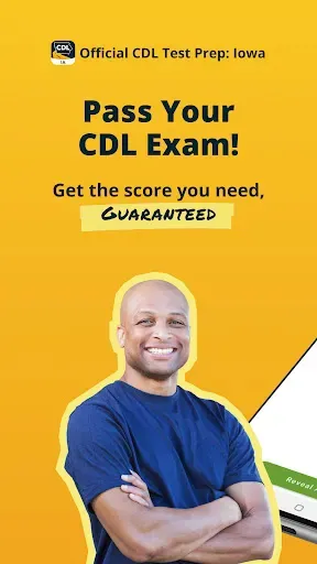 Скриншот 1 — Official CDL Test Prep: Iowa