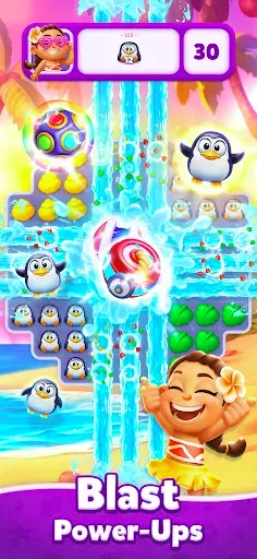Скриншот 1 — Pop Island: Match & Build