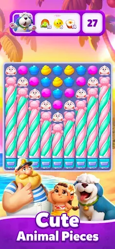 Скриншот 2 — Pop Island: Match & Build
