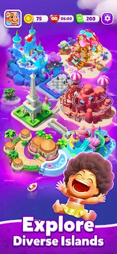 Скриншот 4 — Pop Island: Match & Build