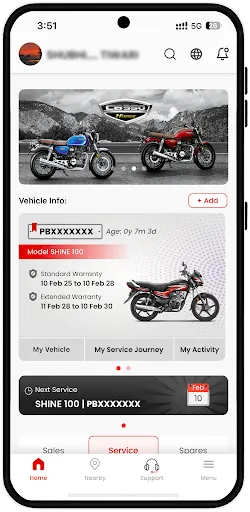 Скриншот 3 — MyHonda-India