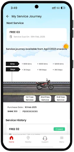 Скриншот 5 — MyHonda-India