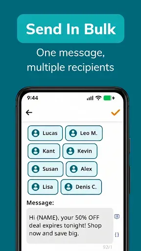 Скриншот 3 — Auto Text - Schedule Messages