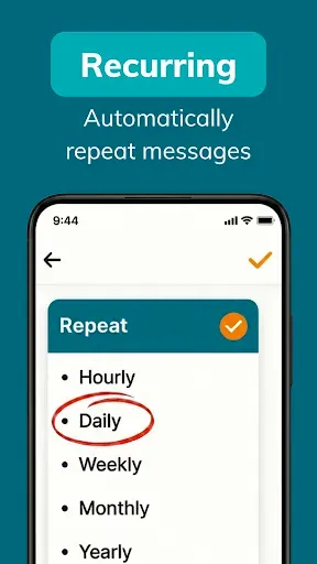 Скриншот 4 — Auto Text - Schedule Messages