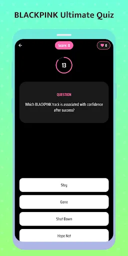 Скриншот 3 — BLACKPINK Ultimate Quiz