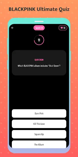 Скриншот 4 — BLACKPINK Ultimate Quiz