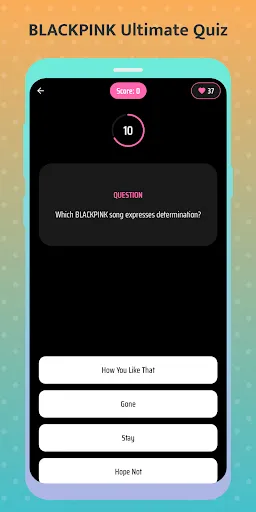 Скриншот 6 — BLACKPINK Ultimate Quiz