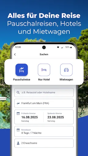 Скриншот 2 — HolidayCheck: Urlaub & Reisen