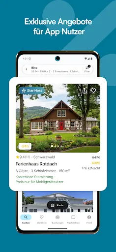 Скриншот 3 — ferienwohnungen.de: Suchportal