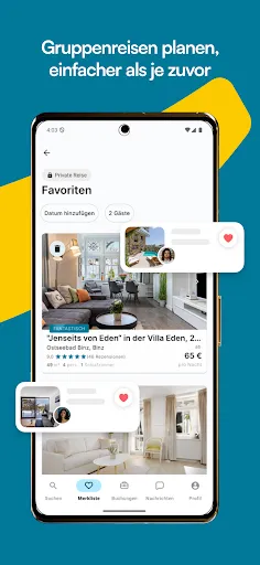 Скриншот 7 — ferienwohnungen.de: Suchportal