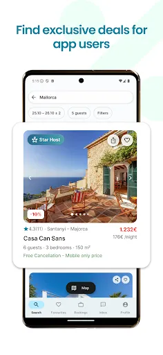 Скриншот 3 — Holidu: Vacation Rentals