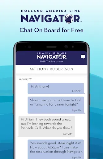 Скриншот 3 — Holland America Line Navigator