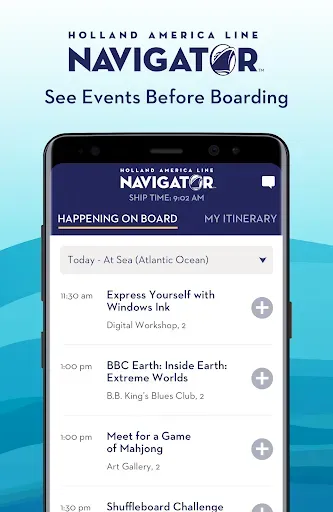 Скриншот 4 — Holland America Line Navigator