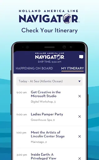 Скриншот 6 — Holland America Line Navigator