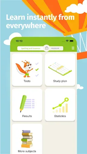 Скриншот 1 — English Grammar Tests