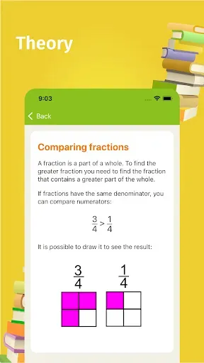 Скриншот 5 — Math Tests: learn mathematics