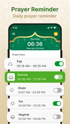 Скриншот 4 — Al Quran: Ramadan Calendar