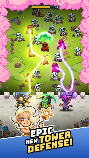 Скриншот 1 — Wall Brawl - Tower Defense TD
