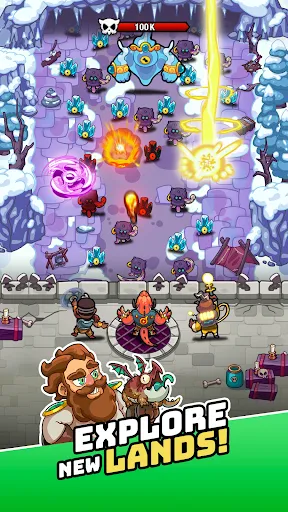 Скриншот 2 — Wall Brawl - Tower Defense TD