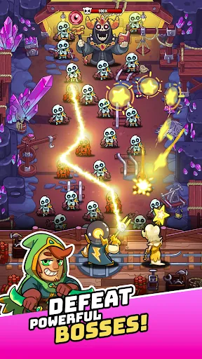 Скриншот 6 — Wall Brawl - Tower Defense TD