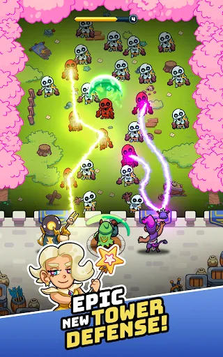 Скриншот 8 — Wall Brawl - Tower Defense TD