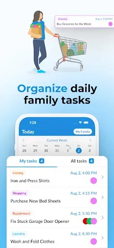 Скриншот 2 — Chores Tracker: Homanager