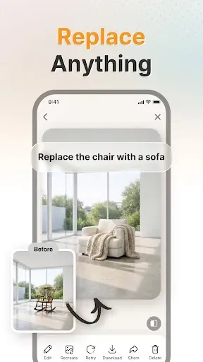 Скриншот 5 — HomeGPT: AI Home Makeover