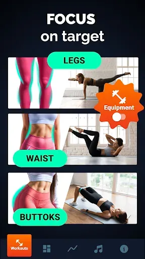 Скриншот 3 — Home Workout - Daily Workout
