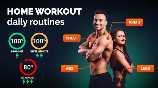 Скриншот 6 — Home Workout - Daily Workout
