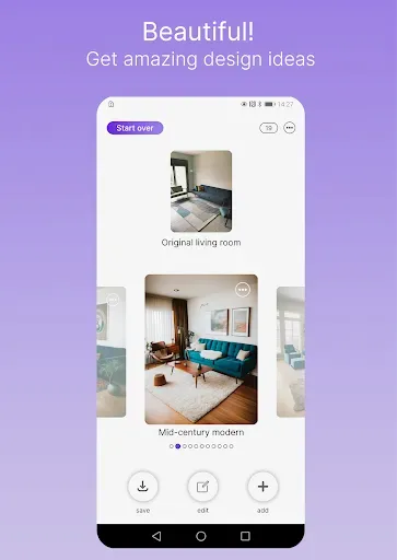 Скриншот 2 — HomeAI - Home Design with AI