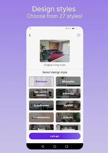 Скриншот 3 — HomeAI - Home Design with AI