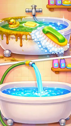 Скриншот 2 — Home Cleaning Master Game