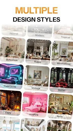 Скриншот 2 — HomeMagic: AI Interior Design