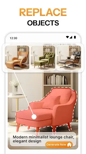Скриншот 5 — HomeMagic: AI Interior Design