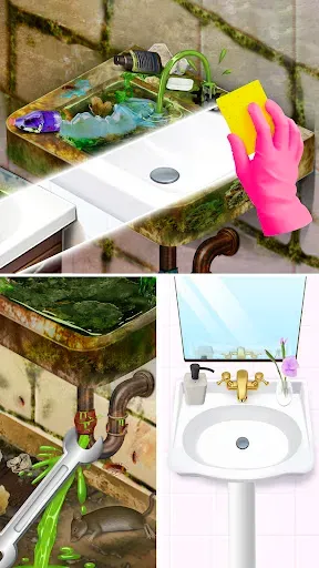 Скриншот 6 — Home Makeover: ASMR Game
