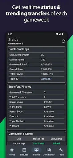 Скриншот 6 — Fantasy Football Manager Pro